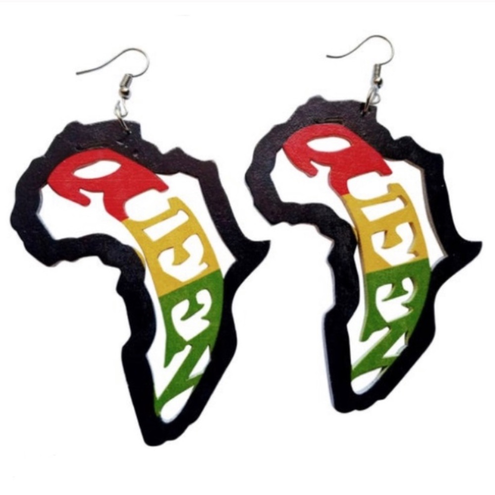 NWOT African earrings